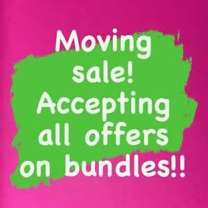 MOVING SALE!